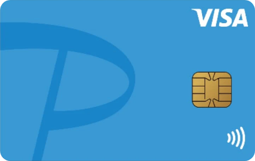 PayPayカードの券面（ブルー）